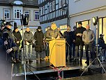 Protestkundgebung auf dem Neumarkt (Foto: oas)