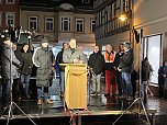 Protestkundgebung auf dem Neumarkt (Foto: oas)