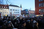 Demonstrationszug durch die Nordhäuser Innenstadt (Foto: agl)