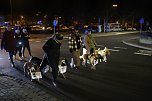 Demonstrationszug durch die Nordhäuser Innenstadt (Foto: agl)