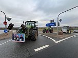 Bauernprotest bei Werther (Foto: S. Dietzel)