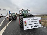 Bauernprotest bei Werther (Foto: S. Dietzel)