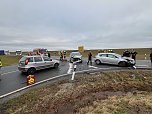 Unfall auf der B243 (Foto: S. Dietzel)