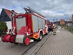 Feuerwehreinsatz an der Lessingschule (Foto: S. Dietzel)