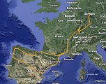 Route des History-Mobils durch Europa (Foto: M.Luick-Thrams)
