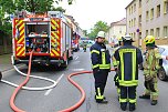 Kellerbrand in Sondershausen (Foto: S. Dietzel)
