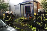 Einsatzkräfte bei einem Kellerbrand  (Foto: Feuerwehr Heiligenstadt )