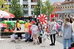 Knax Kinderfest auf dem Parkplatz der Kreissparkasse (Foto: agl)
