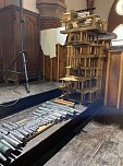 Umbau der Ilfelder Orgel (Foto: G.Heimrich)