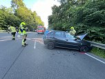 Unfall mit hohem Sachschaden Ebeleben in Richtung Sondershausen (Foto: S. Dietzel)