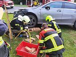 Verkehrsunfall in Heldrungen (Foto: S. Dietzel)