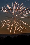 Feuerwerk zum Brunnenfest 2024 (Foto: Michael Osinzew)