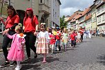 Großer festlicher Umzug zum 211. Brunnenfest in Bad Langensalza (Foto: Eva Maria Wiegand)
