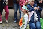 Teilnehmerinnen und Teilnehmer des Festumzuges zum 211. Brunnenfest in Bad Langensalza  (Foto: Eva Maria Wiegand)