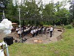 Konzert des Thüringer Polizeiorchesters im Park Hohenrode (Foto: Förderverein Park Hohenrode)
