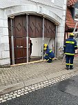 Unfall in Breitenbach (Foto: Feuerwehr Breitenbach/Eichsfeld , Silvio Dietzel)