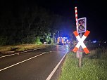 Unfall am Bahnübergang (Foto: S.Dietzel)