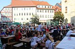 Saisoneröffnung des Thüringer HC auf dem Neumarkt (Foto: Eva Maria Wiegand)