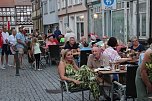 Großartige Stimmung und viele Gäste beim BaLaTon auf dem Kornmarkt in Bad Langensalza (Foto: Eva Maria Wiegand)