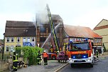 Hausbrand in Bleicherode (Foto: S.Dietzel)