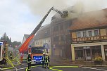 Hausbrand in Bleicherode (Foto: S.Dietzel)