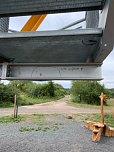 Schmierei am Aussichtsturm bei Rüdigsdorf (Foto: privat)