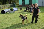 Hundebaden im Salzaquellbad (Foto: agl)