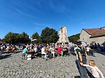 Peter Blei unterwegs auf dem Walkenrieder Klostermarkt (Foto: Peter Blei)