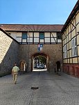 Peter Blei unterwegs auf dem Walkenrieder Klostermarkt (Foto: Peter Blei)