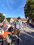 Peter Blei unterwegs auf dem Walkenrieder Klostermarkt (Foto: Peter Blei)