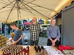 Peter Blei unterwegs auf dem Walkenrieder Klostermarkt (Foto: Peter Blei)