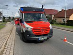 Unfall in Wipperdorf (Foto: S. Dietzel)