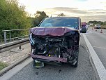 Unfall auf der A38 (Foto: S. Dietzel)