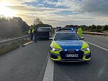 Unfall auf der A38 (Foto: S. Dietzel)