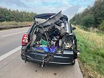 Unfall auf der A38 (Foto: S. Dietzel)