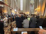 Felix Loup heute beim Empfang zum Tag der Deutschen Einheit in Schwerin (Foto: nnz/F.Loup)