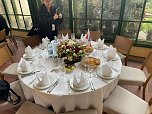 Felix Loup heute beim Empfang zum Tag der Deutschen Einheit in Schwerin (Foto: nnz/F.Loup)