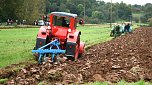 Landwirt Friedrich Wilhelm Steinemann aus Berga voll im Einsatz (Foto: U.Reinboth)