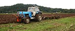 Landwirt Friedrich Wilhelm Steinemann aus Berga voll im Einsatz (Foto: U.Reinboth)