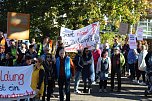 Protestdemo gegen die schlechten Bedingungen an der Regelschule in Niedrsachswerfen (Foto: oas)