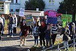 Protestdemo gegen die schlechten Bedingungen an der Regelschule in Niedrsachswerfen (Foto: oas)