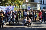 Protestdemo gegen die schlechten Bedingungen an der Regelschule in Niedrsachswerfen (Foto: oas)