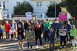 Protestdemo gegen die schlechten Bedingungen an der Regelschule in Niedrsachswerfen (Foto: oas)