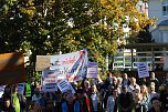 Protestdemo gegen die schlechten Bedingungen an der Regelschule in Niedrsachswerfen (Foto: oas)