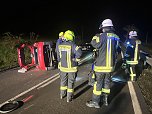 Unfall zwischen Sondershausen und Berka (Foto: S. Dietzel)