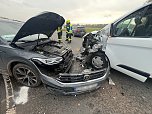 Unfall auf der B243 (Foto: S. Dietzel)