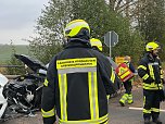 Unfall auf der B243 (Foto: S. Dietzel)