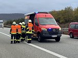 Unfall auf der A 38 (Foto: S.Dietzel)