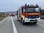 Unfall auf der A 38 (Foto: S.Dietzel)