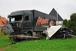 Schwerer Unfall auf der B4 (Foto: S. Dietzel)